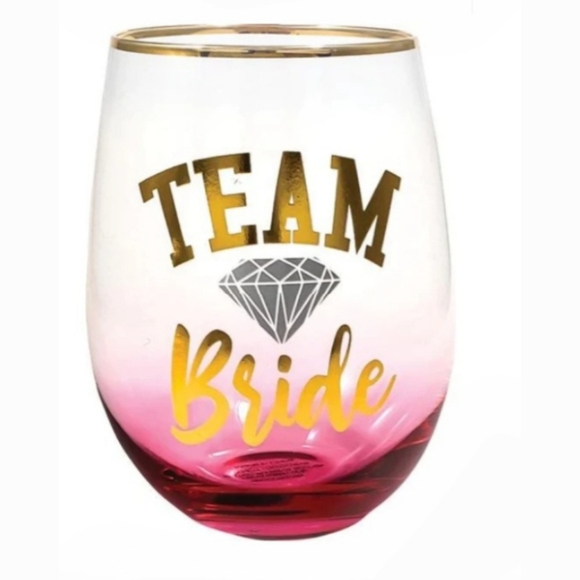 Kitchen | New Team Bride Stemless Wine Glass | Poshmark